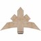 Ekena Millwork Davenport Smooth Timber Gable Bracket, Douglas Fir, 36"W x 21"H x 3 1/2"D x 5 1/2"F, 14/12 Pitch GBW036X21X0406DAV00SDF - alternate 1